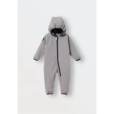 Комбинезон демисезонный мембрана Softshell 74-80 см цвет: серый 167-13