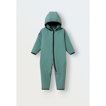 Комбинезон демисезонный мембрана Softshell 74-80 см цвет: базилик 167-233