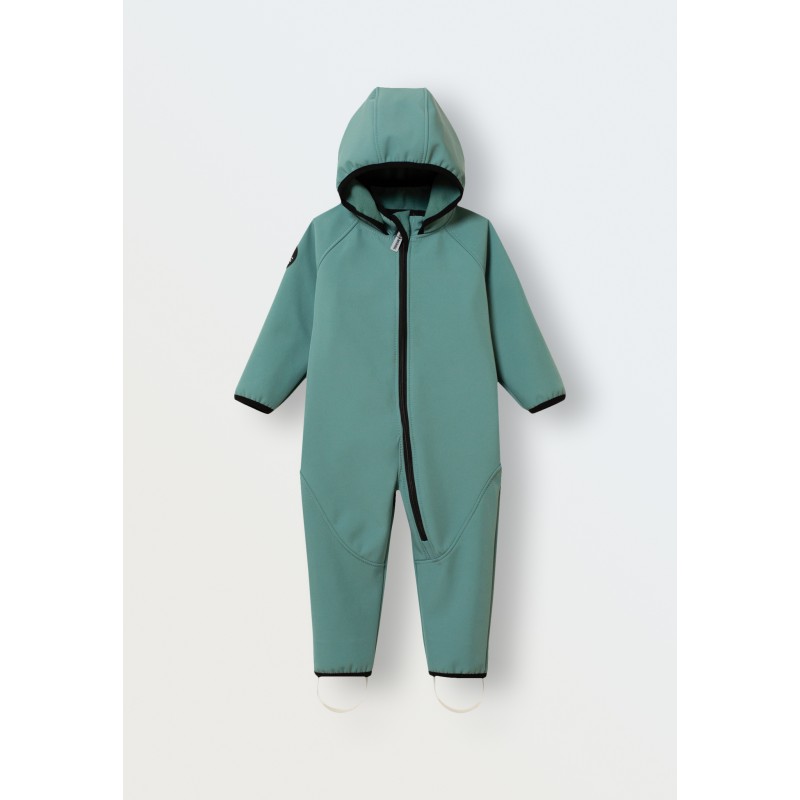 Комбинезон демисезонный мембрана Softshell 74-80 см цвет: базилик 167-233 Комбинезон демисезонный мембрана Softshell 74-80 см цвет: базилик 167-233