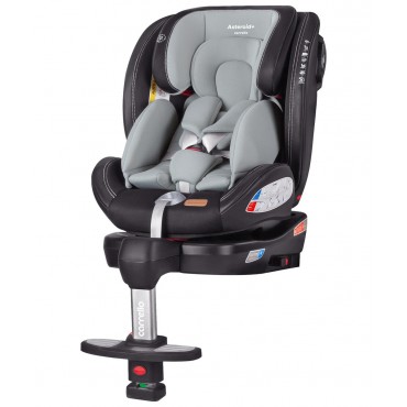 Автокресло детское с ISOFIX 0-36 кг Asteroid + цвет: Marble Grey G402