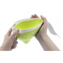 Ковш для мытья головы " Flipper " с лейкой цвет: зеленый RBS-004-GO