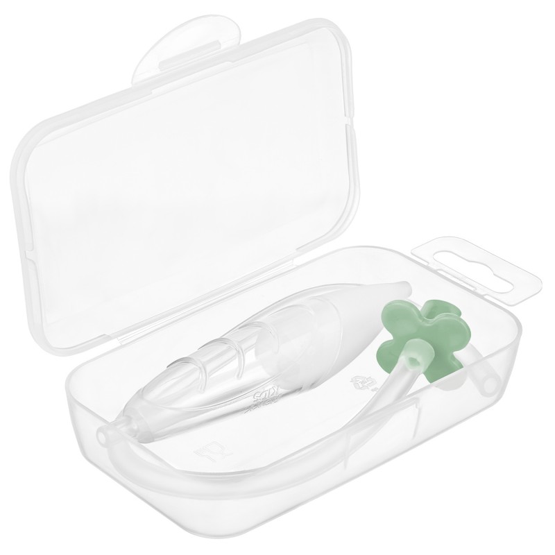 Аспиратор назальный с мягким наконечником цвет мундштука: оливковый RND-27-116MO