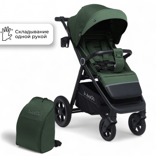Коляска детская прогулочная BubaGo BASS цвет: Green/Зеленый BG 130-2
