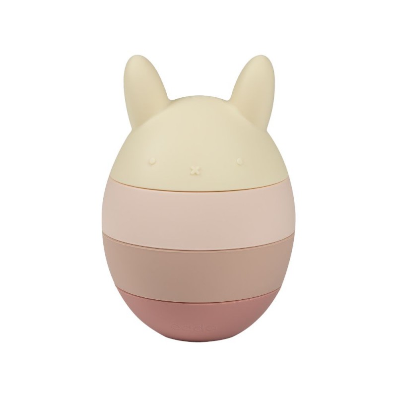 Игрушка силиконовая Пирамидка Зайка Edda SST-01002