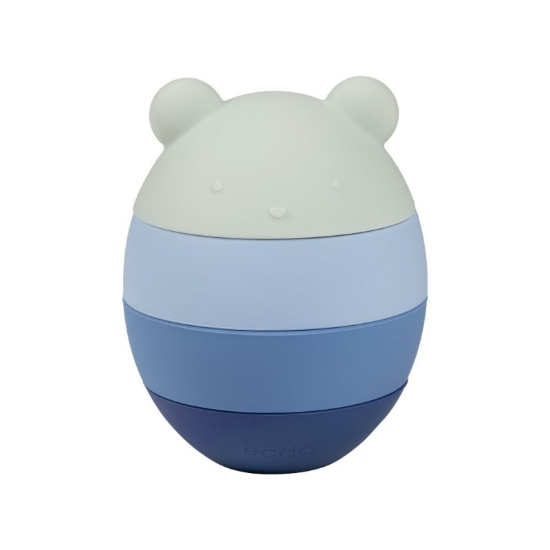 Игрушка силиконовая Пирамидка Мишка Edda SST-01001 Игрушка силиконовая Пирамидка Мишка Edda SST-01001