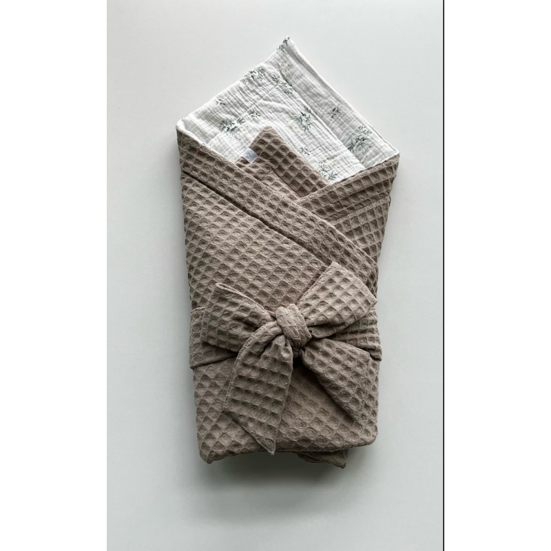 Плед конверт 85*85 см Waffle цвет: кофе 2018-121