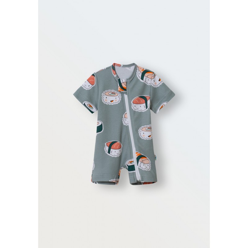 Песочник детский из трикотажа 62-68 см цвет: суши 1516-302 Песочник детский из трикотажа 62-68 см цвет: суши 1516-302