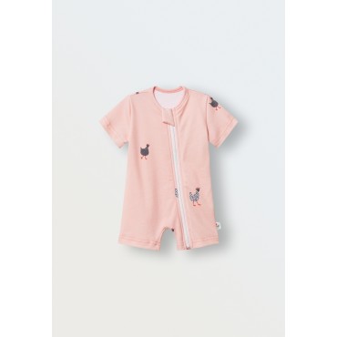 Песочник детский из трикотажа 86-92 см цвет: курочки 1516-307