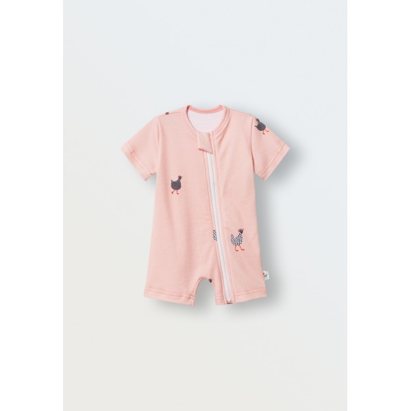 Песочник детский из трикотажа 86-92 см цвет: курочки 1516-307