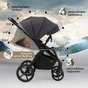 Коляска прогулочная детская Sweetbaby SBL Elegante S цвет: Black