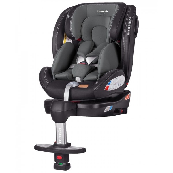 Автокресло детское с ISOFIX 0-36 кг Asteroid + цвет: Shale Grey G402