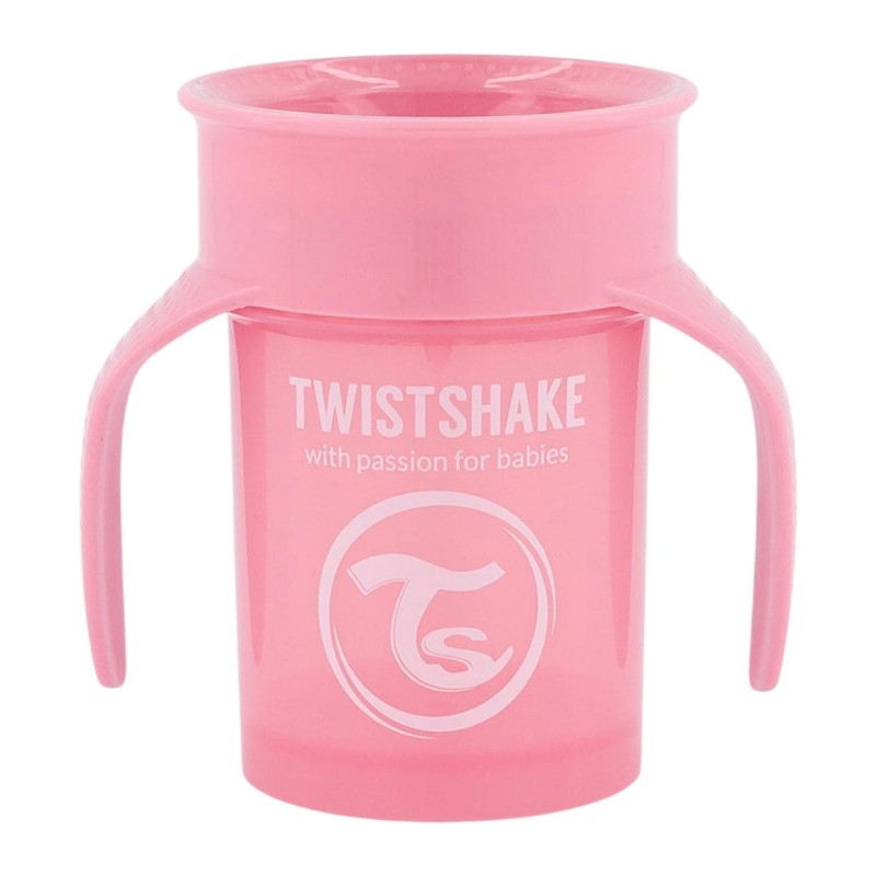 Поильник Twistshake 6+m. 360 cup 230 мл. цвет: Пастельный розовый /Pastel Pink Поильник Twistshake 6+m. 360 cup 230 мл. цвет: Пастельный розовый /Pastel Pink