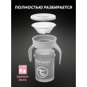 Поильник Twistshake 6+m. 360 cup 230 мл. цвет: Пастельный серый /Pastel Grey