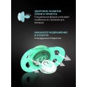 Набор пустышек Twistshake 0-6 месяцев 2 шт. цвет: Пастельный синий и зелёный