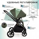 Коляска детская 2в1 Sweet Baby Stella Plus Therma без москитки и дождевика цвет: green