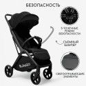Коляска детская прогулочная BubaGo LUNA цвет:  черный BG 154-1