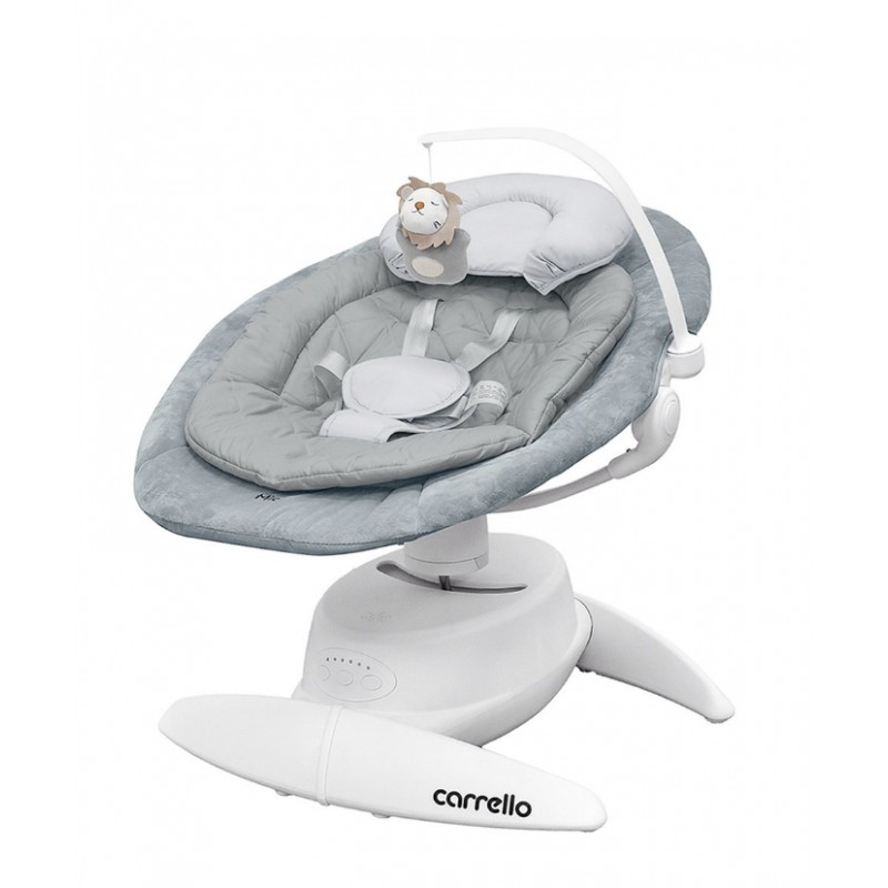 Электрокачели детские Carrello Mio цвет: Silver Grey CRL-10308