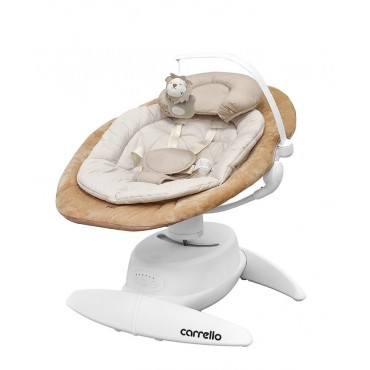 Электрокачели детские Carrello Mio цвет:  Linen Beige CRL-10308