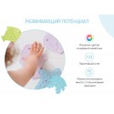 Антискользящие мини-коврики для ванны "SEA ANIMALS SOFT COLORS" 12  шт RBM-012-SA