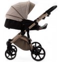 Коляска детская 2 в 1 Adamex Nola Natura цвет: капучино 4-cappuccinio