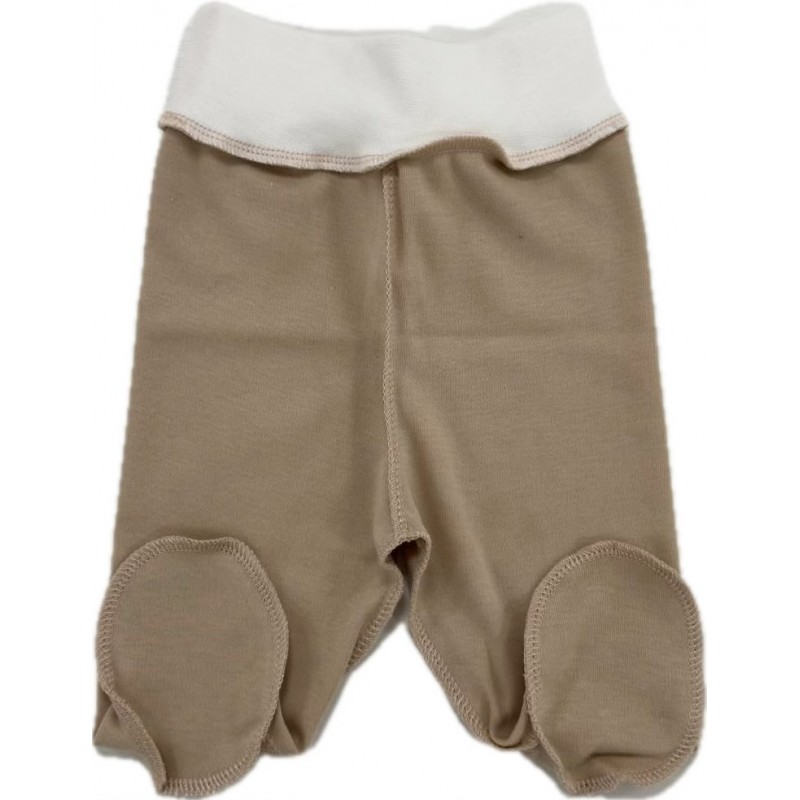 Ползунки для малыша 56-62 см однотонные: латте Т-132/О