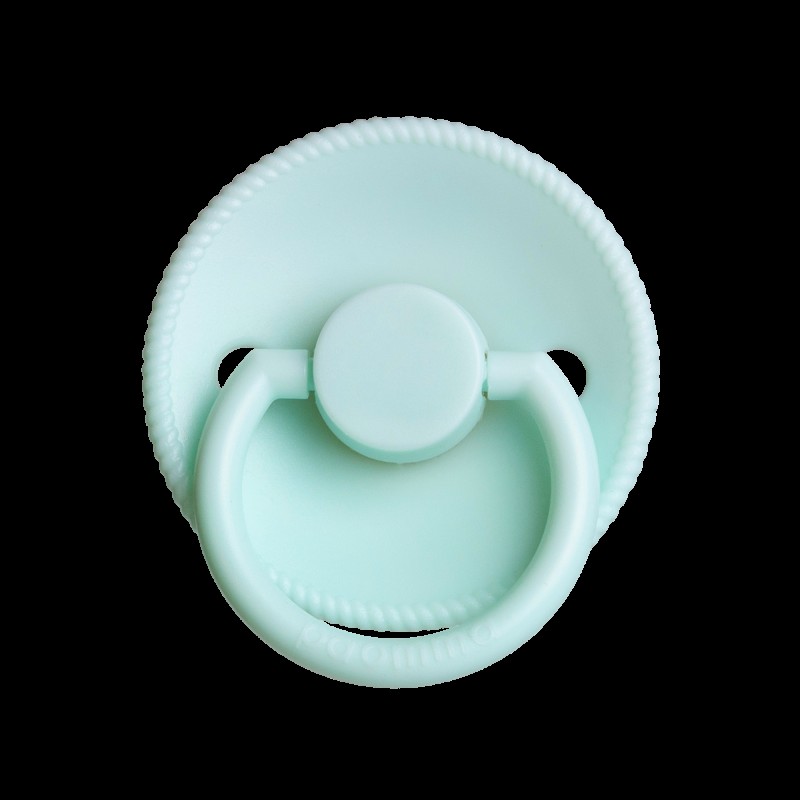 Пустышка Paomma с соской из натурального латекса (S) 0-6 месяцев цвет: milk mint