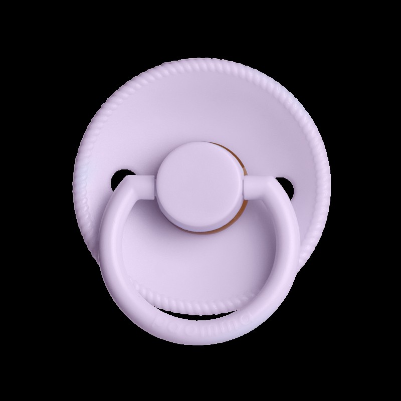 Пустышка Paomma с соской из натурального латекса (S) 0-6 месяцев цвет: lilac
