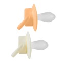 Комплект силиконовых пустышек 0-6 месяцев цвет: peach / buttercream