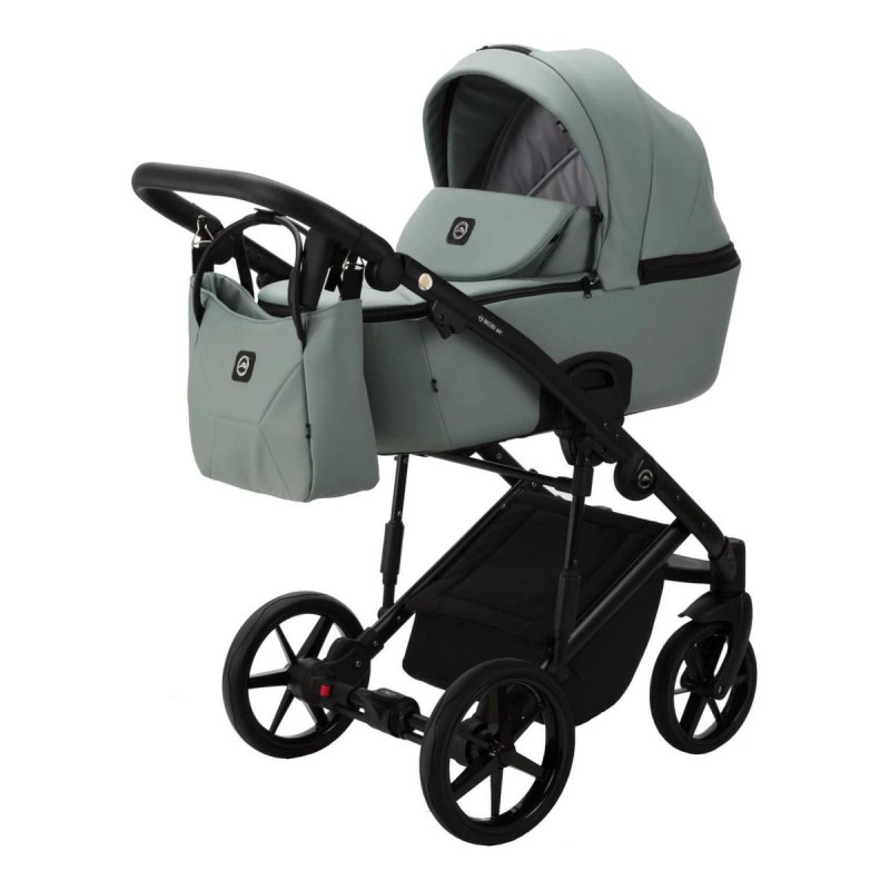 Коляска детская 2 в 1 Adamex Mobi Air Eco цвет: мятный SA-20