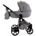 Коляска детская 2 в 1 Adamex Nola Natura цвет: светло-серый N-9-MOON