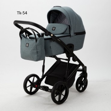 Коляска детская 2 в 1 Mobi Air Lux цвет: серо-изумрудный Tk-54