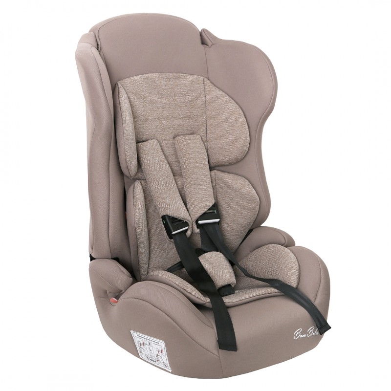 Автокресло детское 9-36 кг Bambola Primo цвет: мокко соты KRES4305