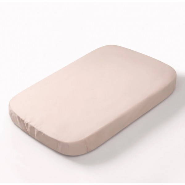 Простыня на резинке детская 100*70 см цвет: бежевый ПР-С.100.70.4