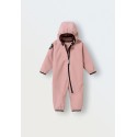 Комбинезон демисезонный мембрана Softshell 86-92 см цвет: пудра 167-01