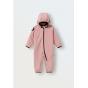 Комбинезон демисезонный мембрана Softshell 86-92 см цвет: пудра 167-01