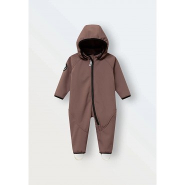 Комбинезон демисезонный мембрана Softshell 74-80 см цвет: кофе 167-121