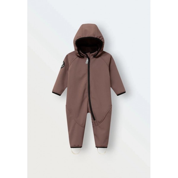 Комбинезон демисезонный мембрана Softshell 74-80 см цвет: кофе 167-121