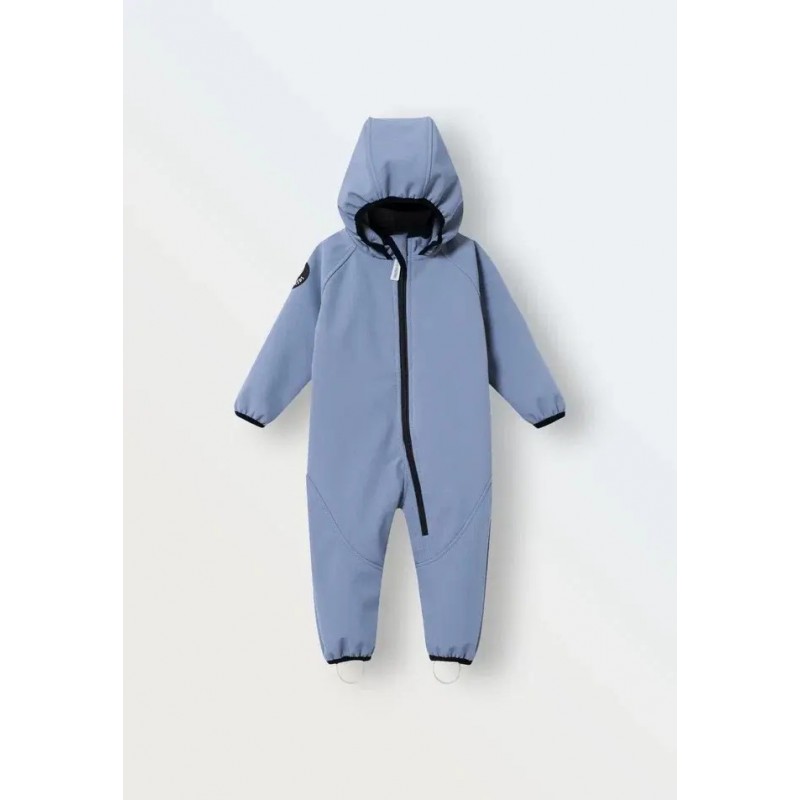 Комбинезон демисезонный мембрана Softshell 80-86 см цвет: серо-голубой 167-133