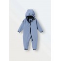 Комбинезон демисезонный мембрана Softshell 80-86 см цвет: серо-голубой 167-133