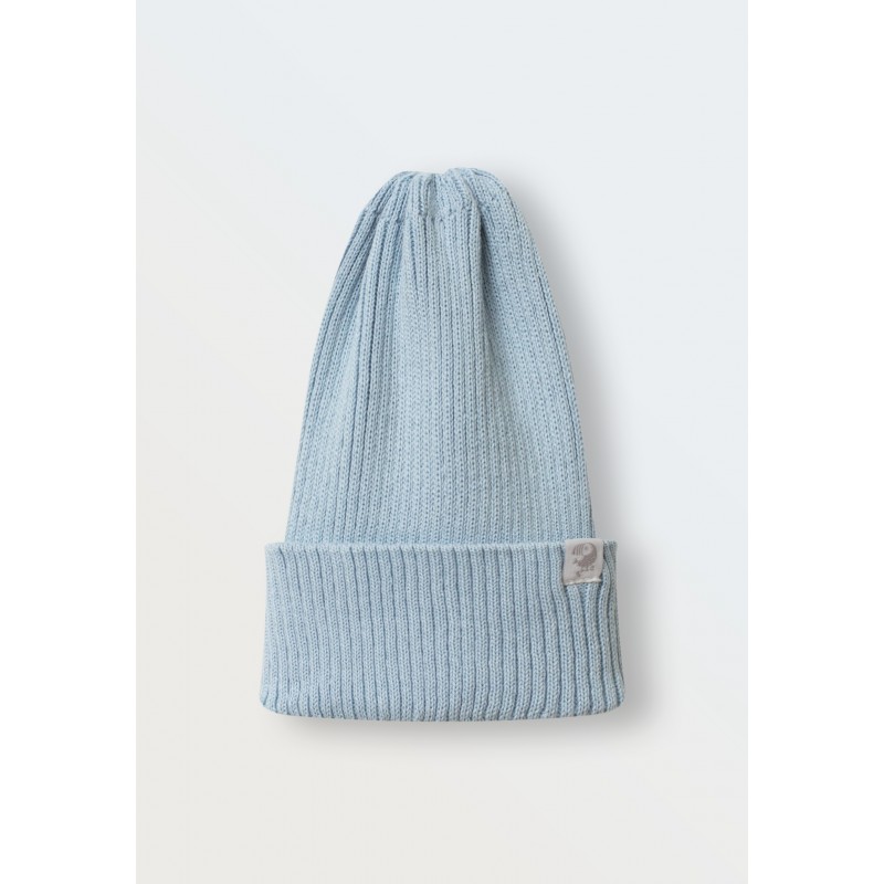 Вязаная шапочка-колпачок Simple 46-50 см цвет: голубой 6000-012