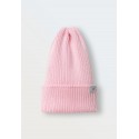 Вязаная шапочка-колпачок Simple 42-46 см цвет: розовый 6000-49