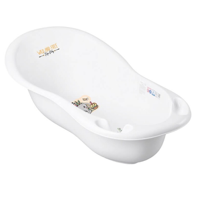 Ванночка для купания с рождения Тега "Слоник" 102см цвет: белый DZ-005-103-SŁONIK