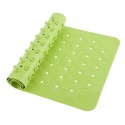 Антискользящий резиновый коврик для ванны 35*76 см цвет: салатовый BM-M188-GR