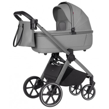 Коляска детская 2 в 1  Carrello  Omega Deluxe цвет: cliff Grey CRL-6531