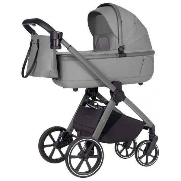 Коляска детская 2 в 1  Carrello  Omega Deluxe цвет: cliff Grey CRL-6531