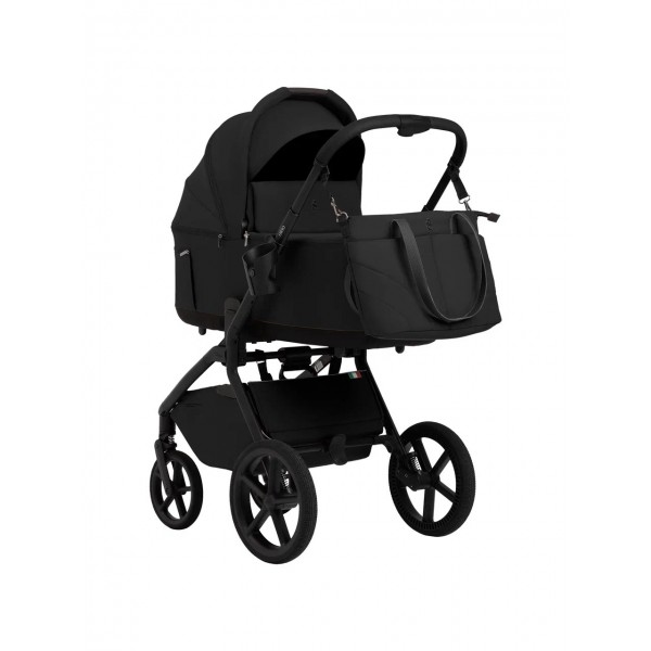Коляска детская 2в1 со складной люлькой SBL Orso цвет: Black