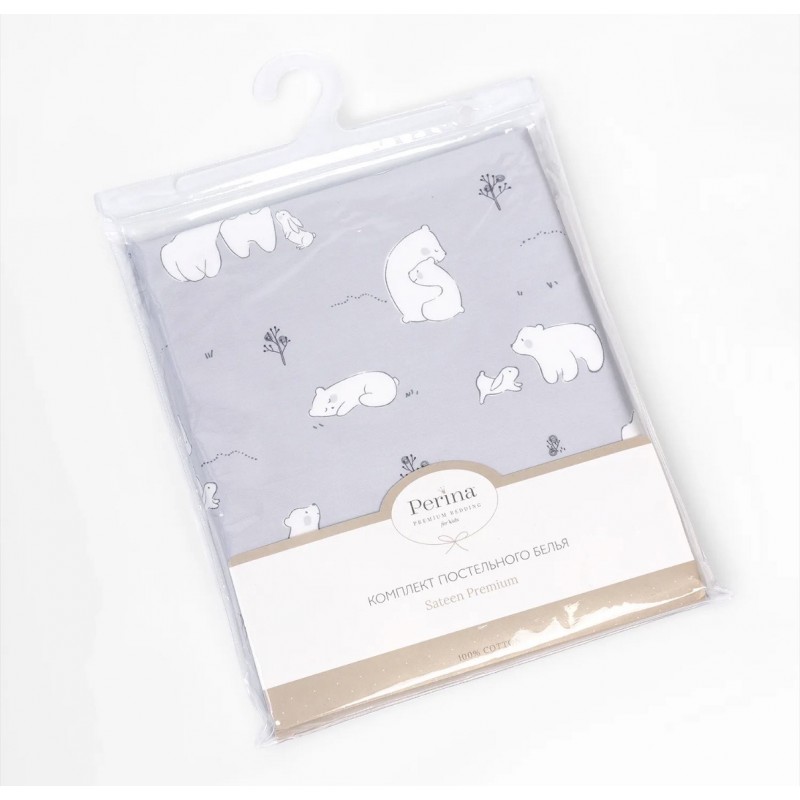 Комплект постельного белья 3 предмета Zefir цвет: голубой ZF3-1.10/40
