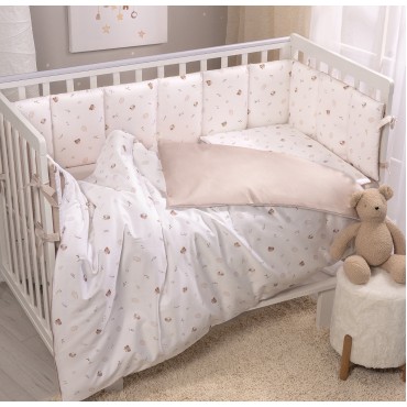 Комплект постельного белья 6 предметов Sleepy цвет: бежевый КПП6.120-SL.04