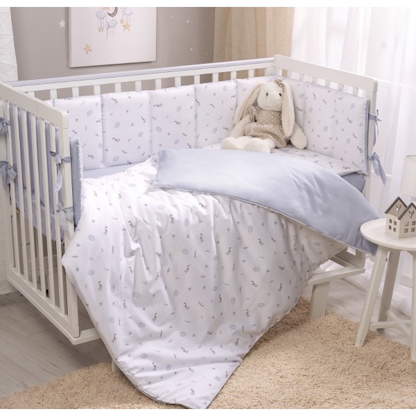 Комплект постельного белья 6 предметов Sleepy цвет: голубой КПП6.120-SL.10