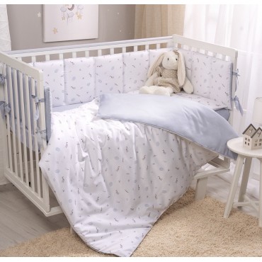 Комплект постельного белья 6 предметов Sleepy цвет: голубой КПП6.120-SL.10